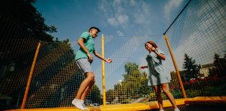 trampoliny